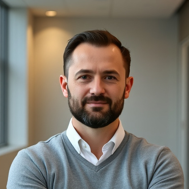 Portret van Tom, inkoopmanager