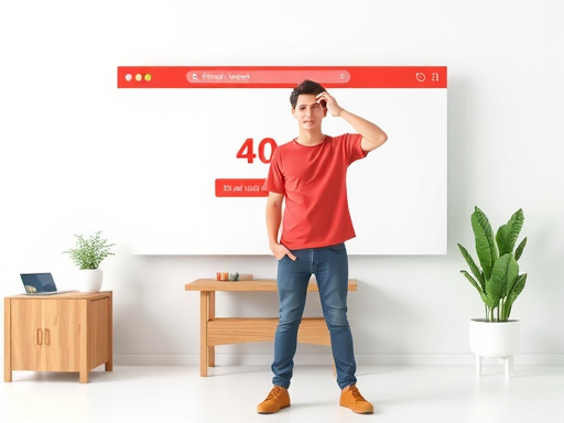 Verward persoon die op een lege pagina kijkt