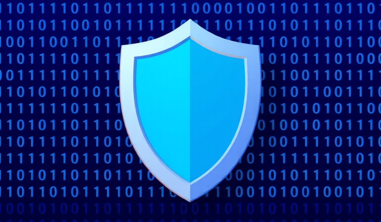 Illustratie van databescherming